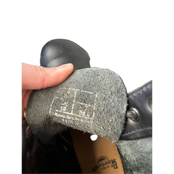 Dr Doc Martens Womens 7 Mens 6 Pascal Virginia 8-Eye Hipster Boot Black AirWair - Picture 7 of 11